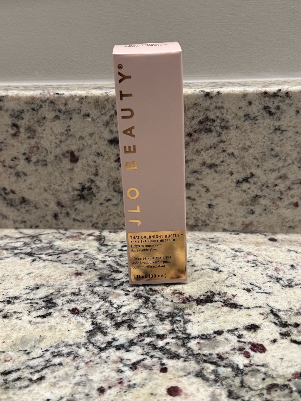 JLO Beauty That Overnight Hustle AHA + BHA Night Serum – 1 fl oz